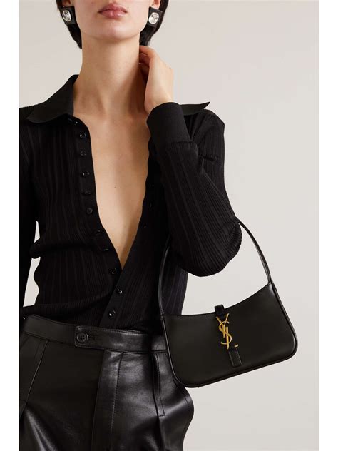 ysl le 5 à 7 mini in smooth leather|Saint Laurent Le 5 A 7 Mini YSL Shoulder Bag in Smooth Leather.